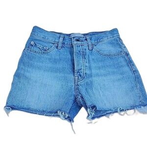 EVERLANE The Relaxed '90s short Women Sz 23 Organic Cotton Summer Vacation Beach